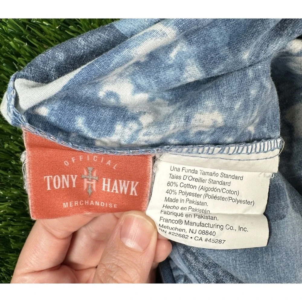 Vintage BoomBoom Huck Jam Tony Hawk Travis Pastrana Blanket &‎ Pillowcase RARE